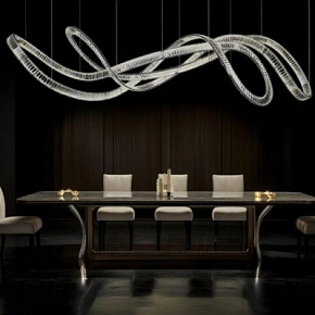 Braccialetto Dining Crystal Chandelier 